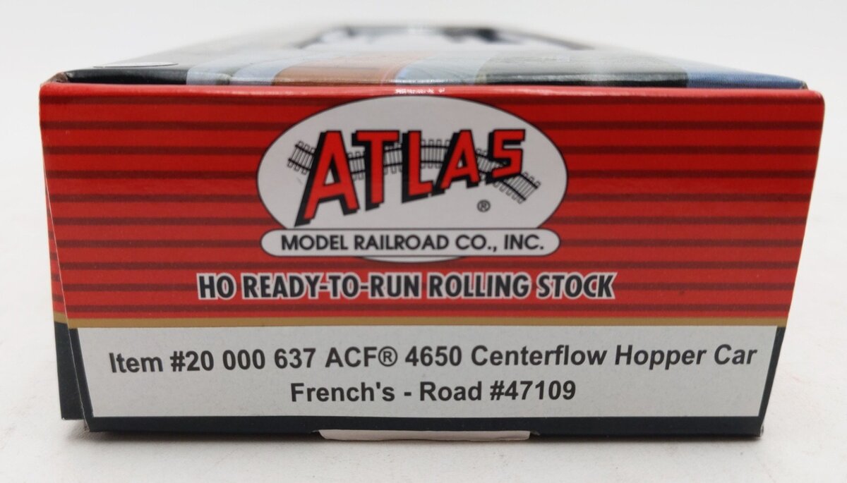 Atlas 20000637 HO ACFX French's 4650 Centerflow Hopper #47109