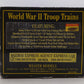 Weaver O Gauge U21415SD World War II Troop Trains 2-Rail Car# 8226 EX/Box