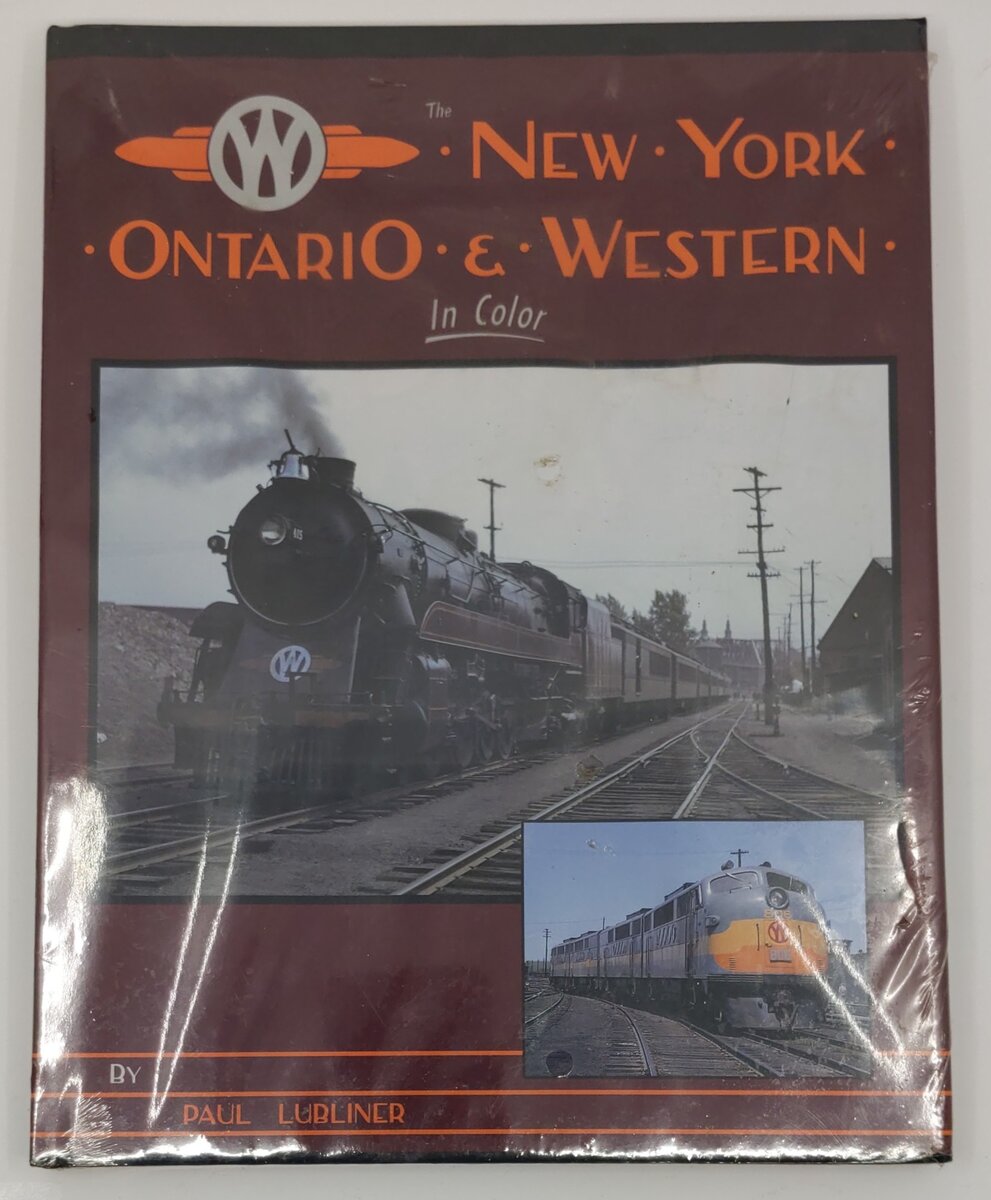 New York, Ontario & Western in Color Hardcover Book By Paul Lubliner MT