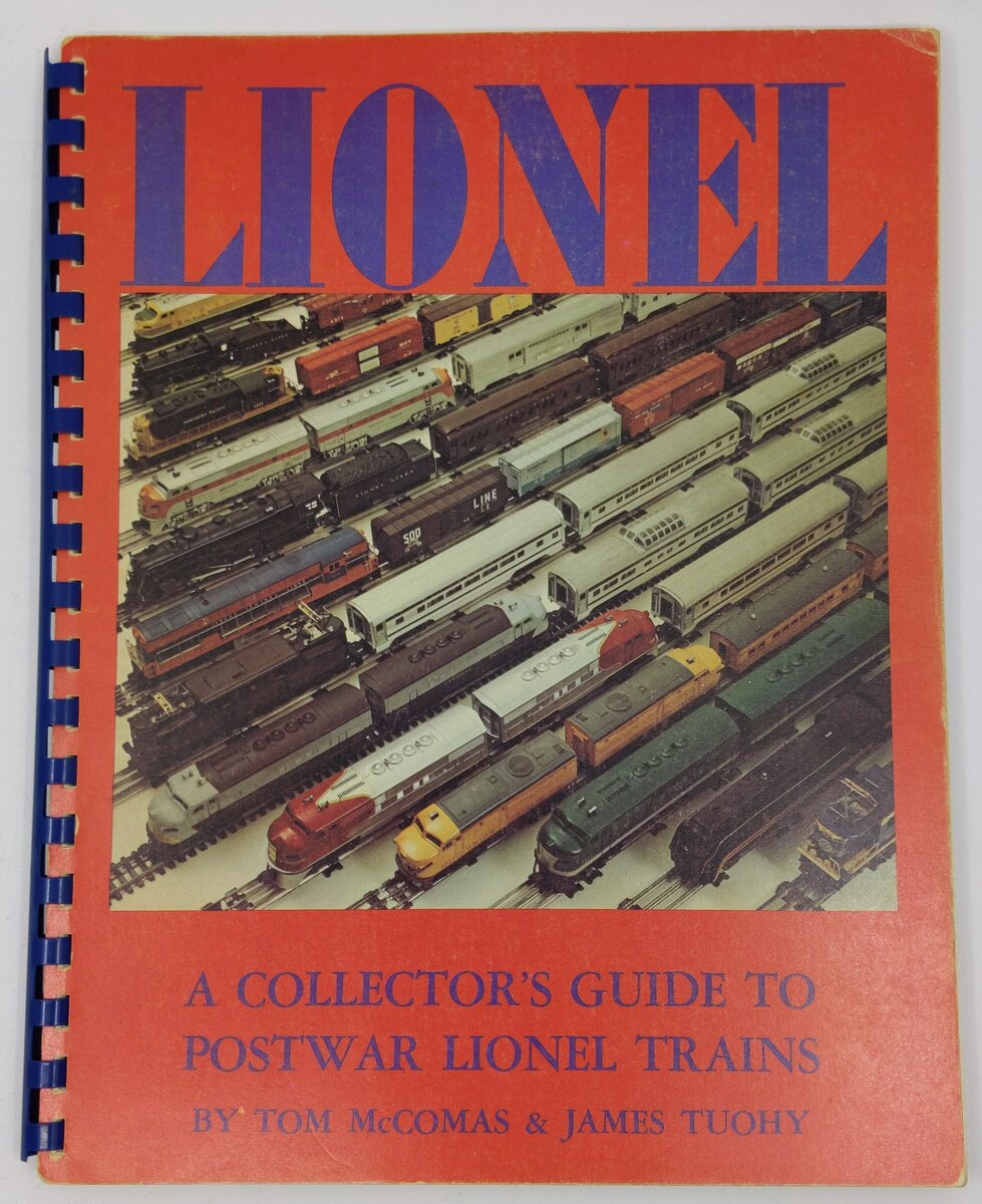 A Collector's Guide to Postwar Lionel Trains Spiral-bound Book By Tom McComas VG