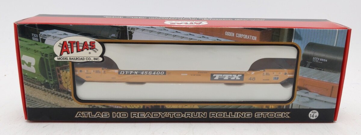Atlas 20000356 HO Scale TTX Gunderson 48' Well Car #456400