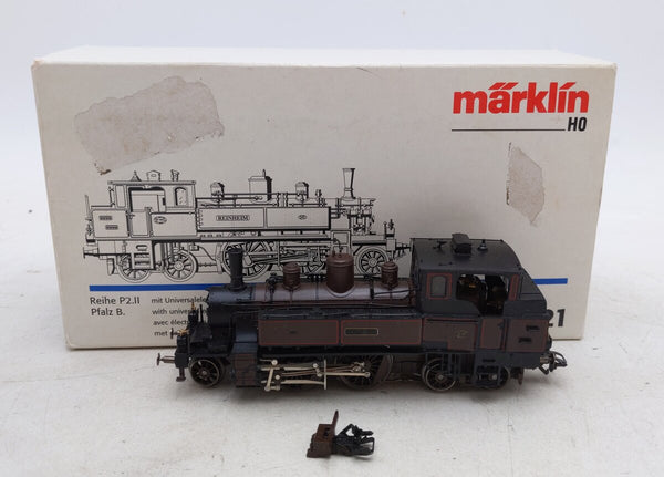 Marklin 34121 Reinheim P2.11 Steam Loco. VG/Box – Trainz