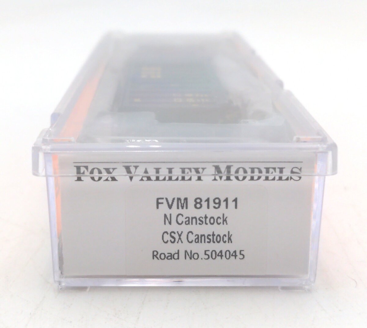 Fox Valley Models 81911 N CSX 50' Canstock Boxcar - Ready to Run #504045