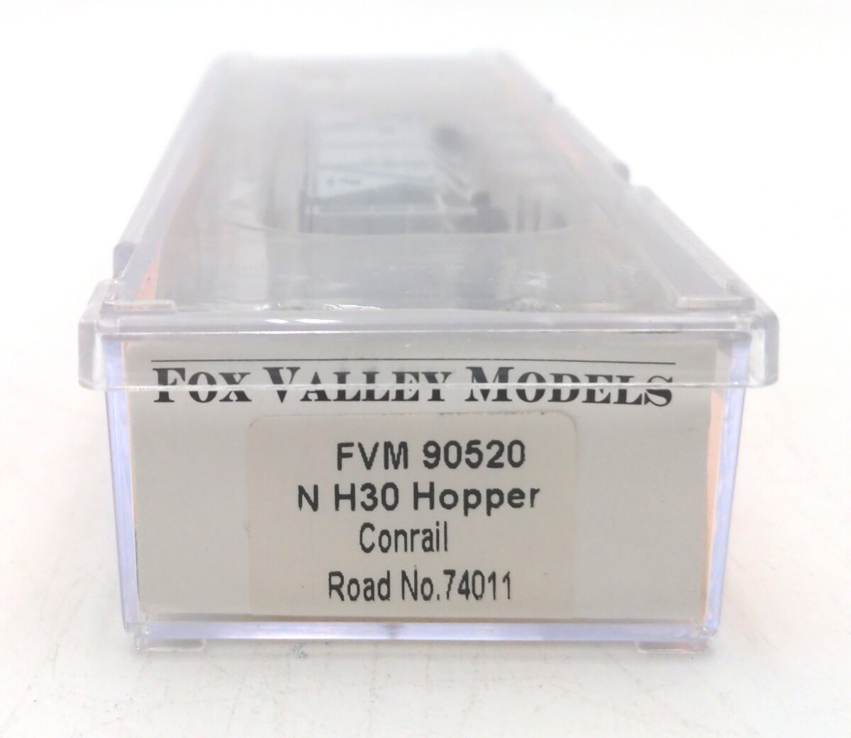 Fox Valley Models 90520 N Conrail RTR PRR Class H30 3-Bay Covered Hopper #74011