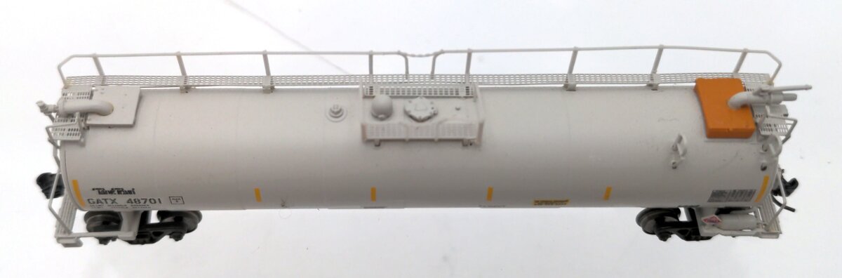 Athearn 15007 N GATX TankTrain A/B Set White #48701 #48735