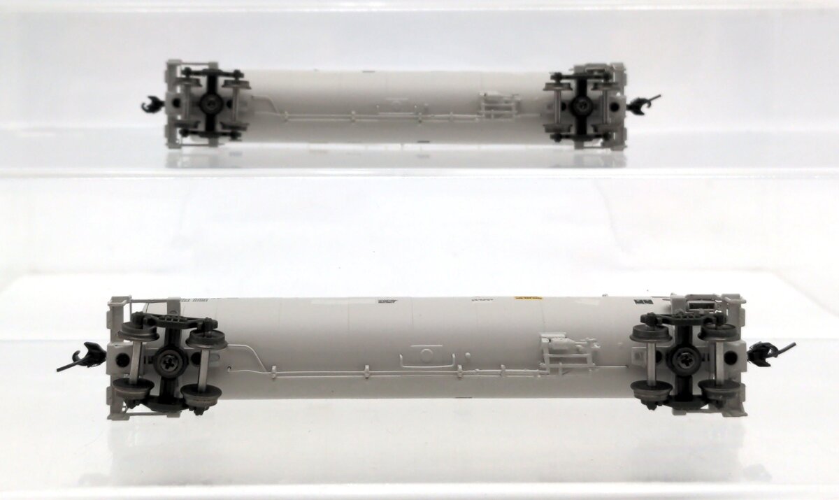 Athearn 15007 N GATX TankTrain A/B Set White #48701 #48735