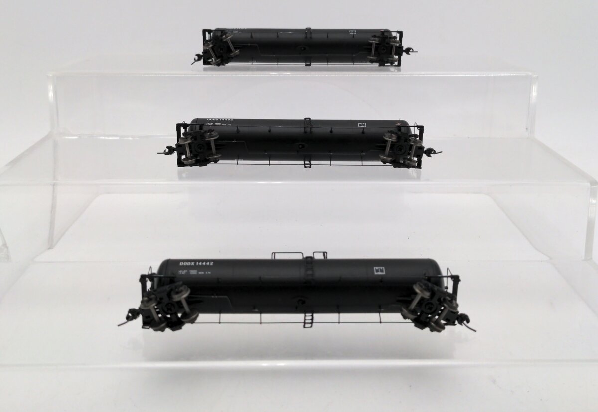 Athearn 24487 N DODX 30,000-Gallon Ethanol Tank Cars #3 (3) LN/Box