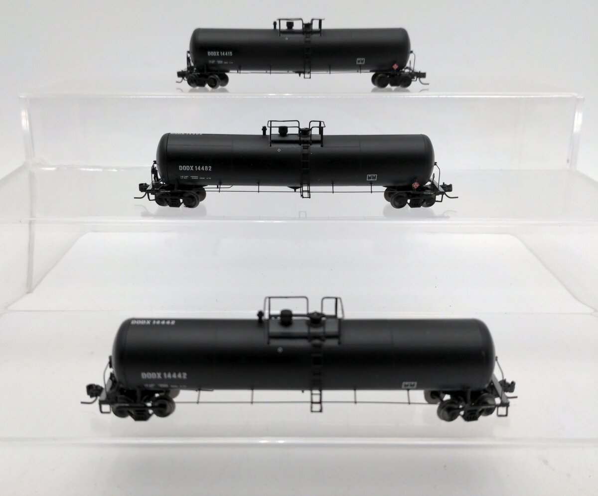 Athearn 24487 N DODX 30,000-Gallon Ethanol Tank Cars #3 (3) LN/Box