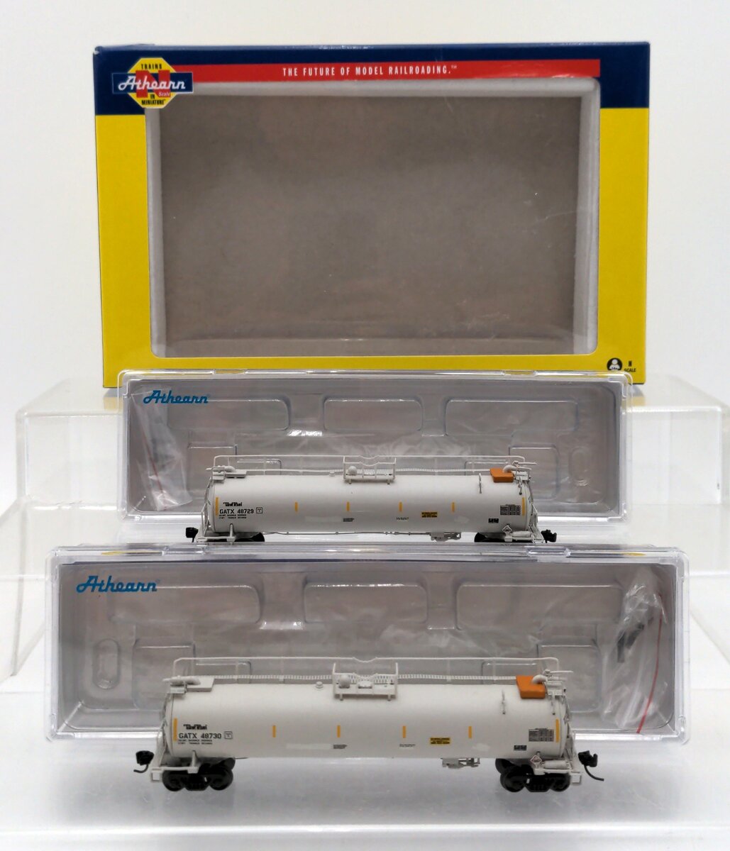 Athearn 15010 N GATX 23K Tank Train Intermediate Cars #3 (2)