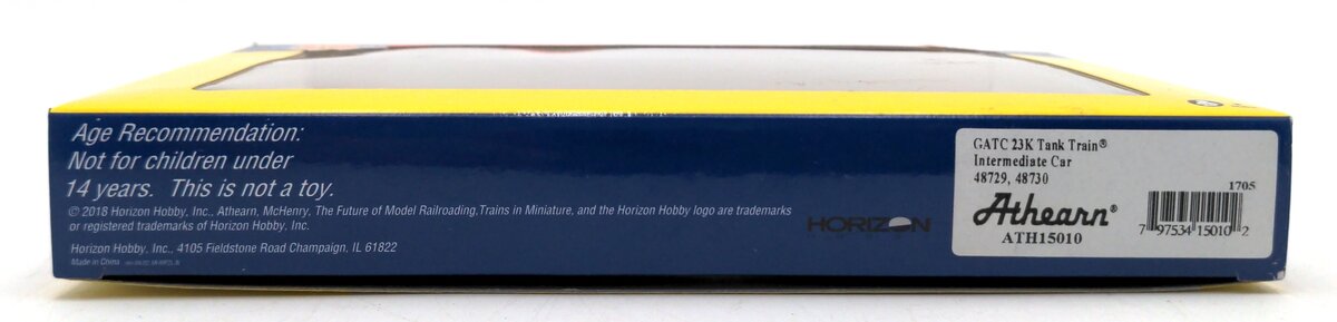 Athearn 15010 N GATX 23K Tank Train Intermediate Cars #3 (2)