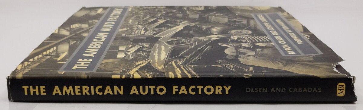 American Auto Factory Hardcover Book By Barney Olsen, Joseph P. Cabadas
