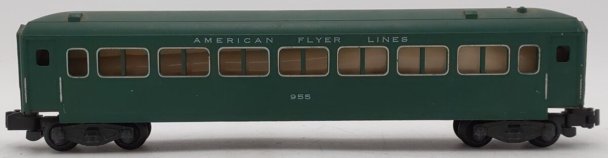 American Flyer 955 VIntage S American Flyer Lines Passenger Car EX
