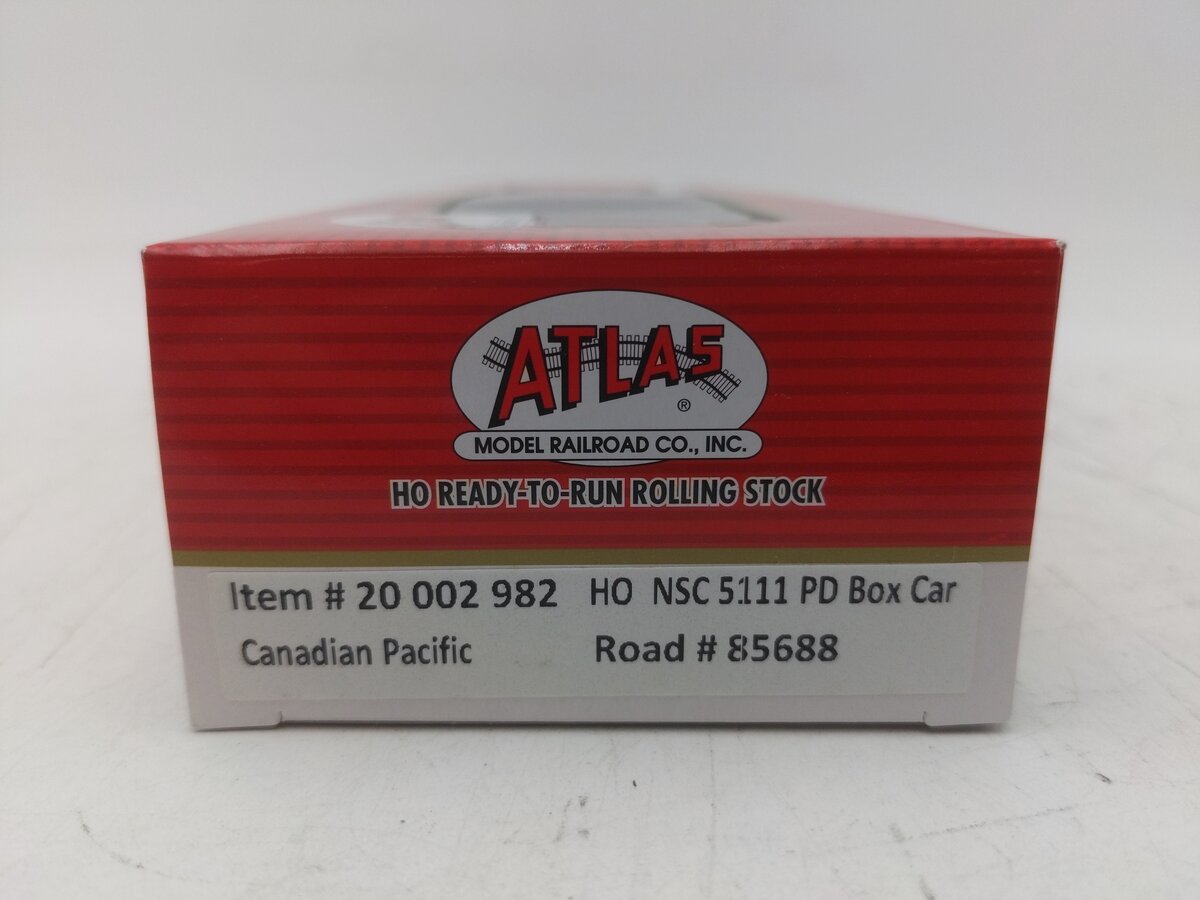 Atlas 20002982 Ho Canadian Pacific 50' Boxcar #85688