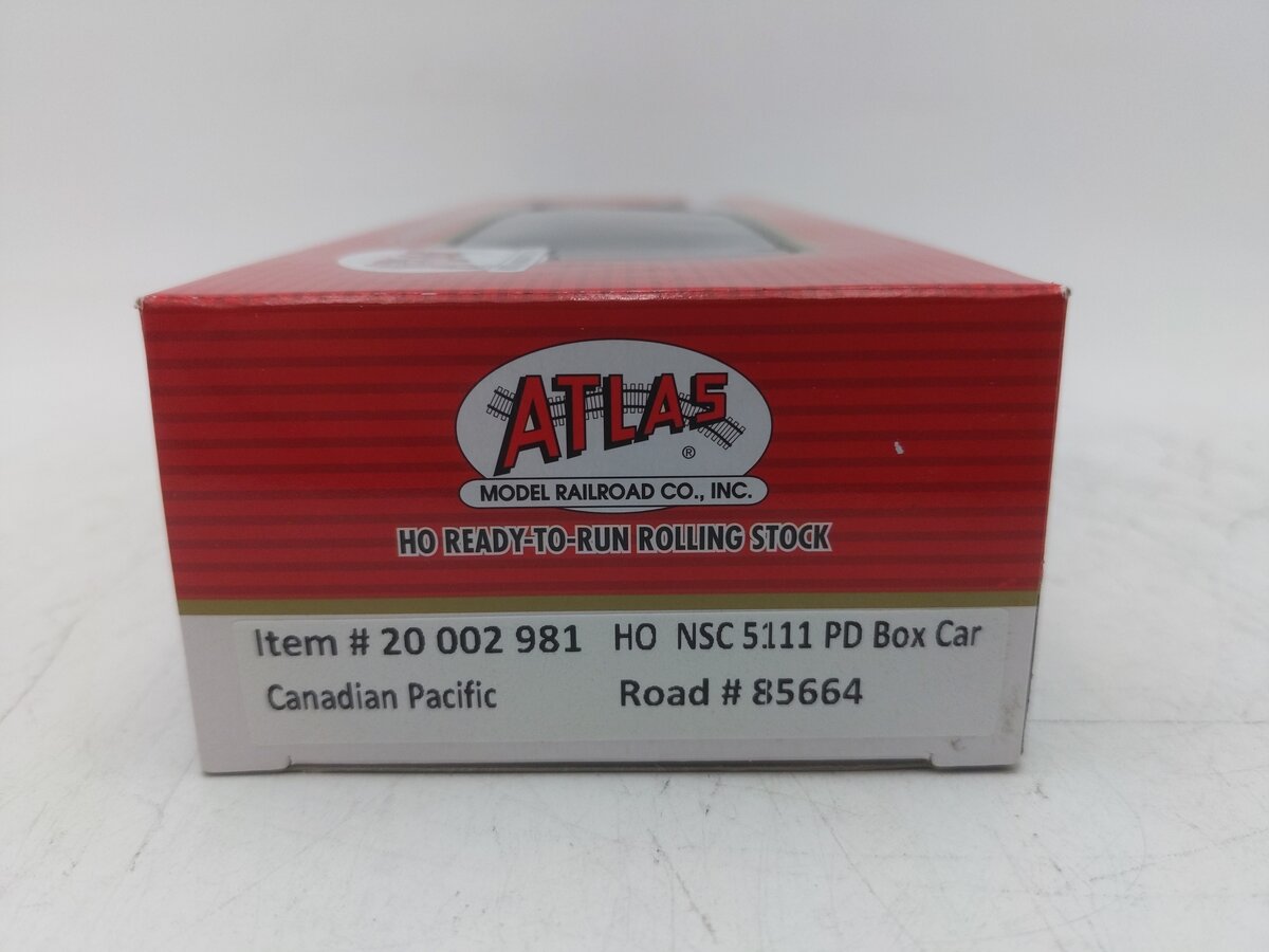 Atlas 20002981 HO Canadian Pacific NSC 50' Plug Door Box Car #85664