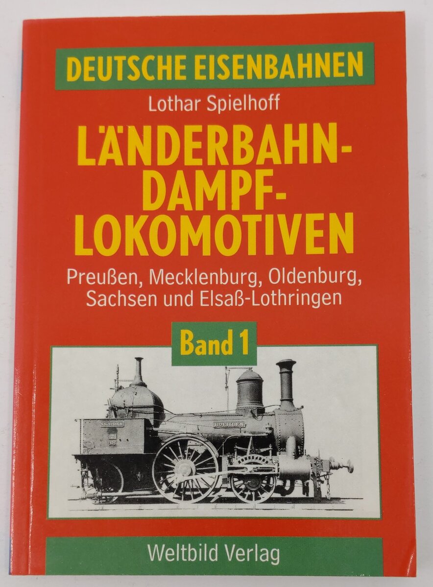 L'a'nderbahn-Dampf-Lokomotiven Paperback Book By Weltbild Verlag EX