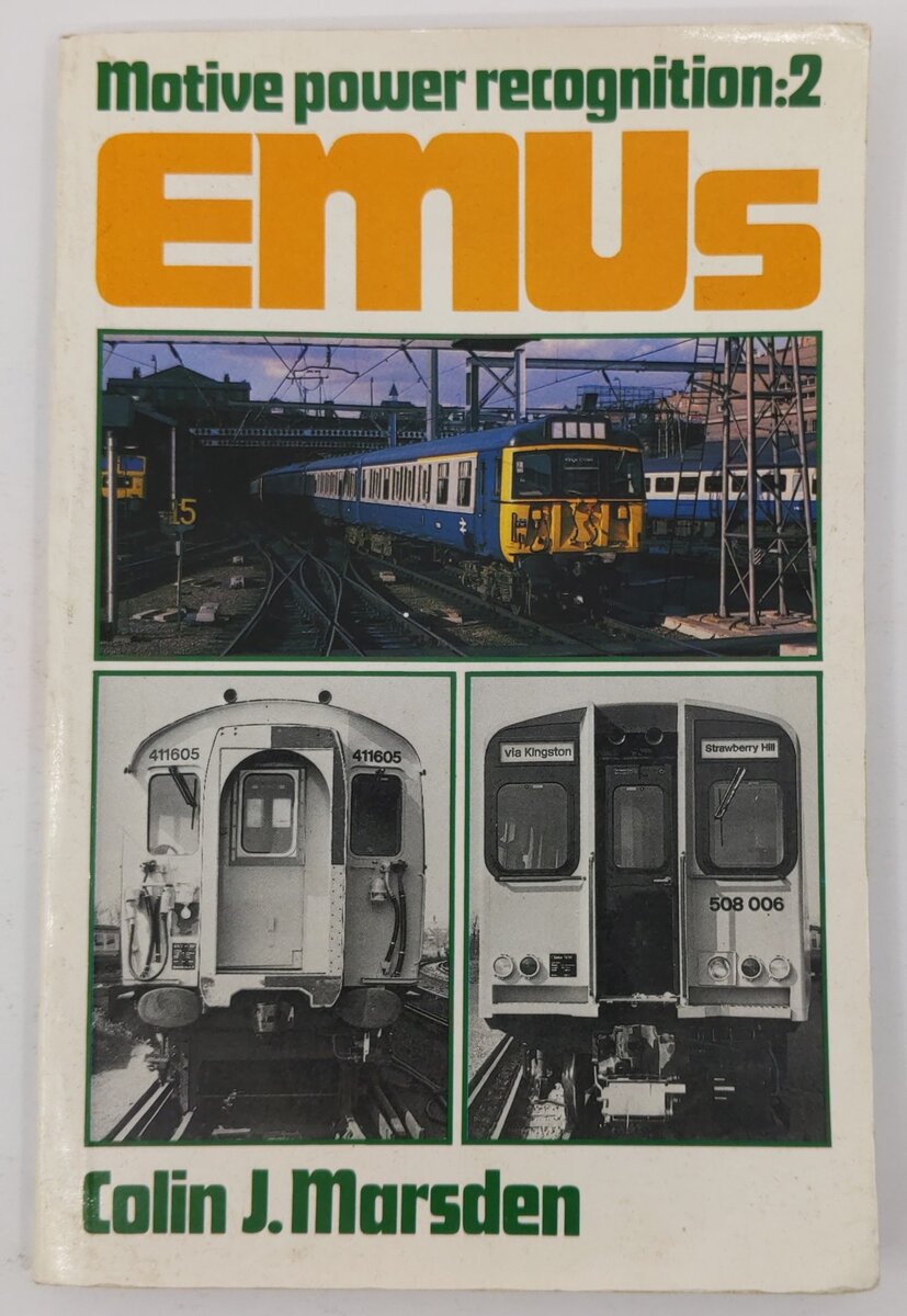 Motive Power Recognition Paperback Book By Marsden Colin J VG