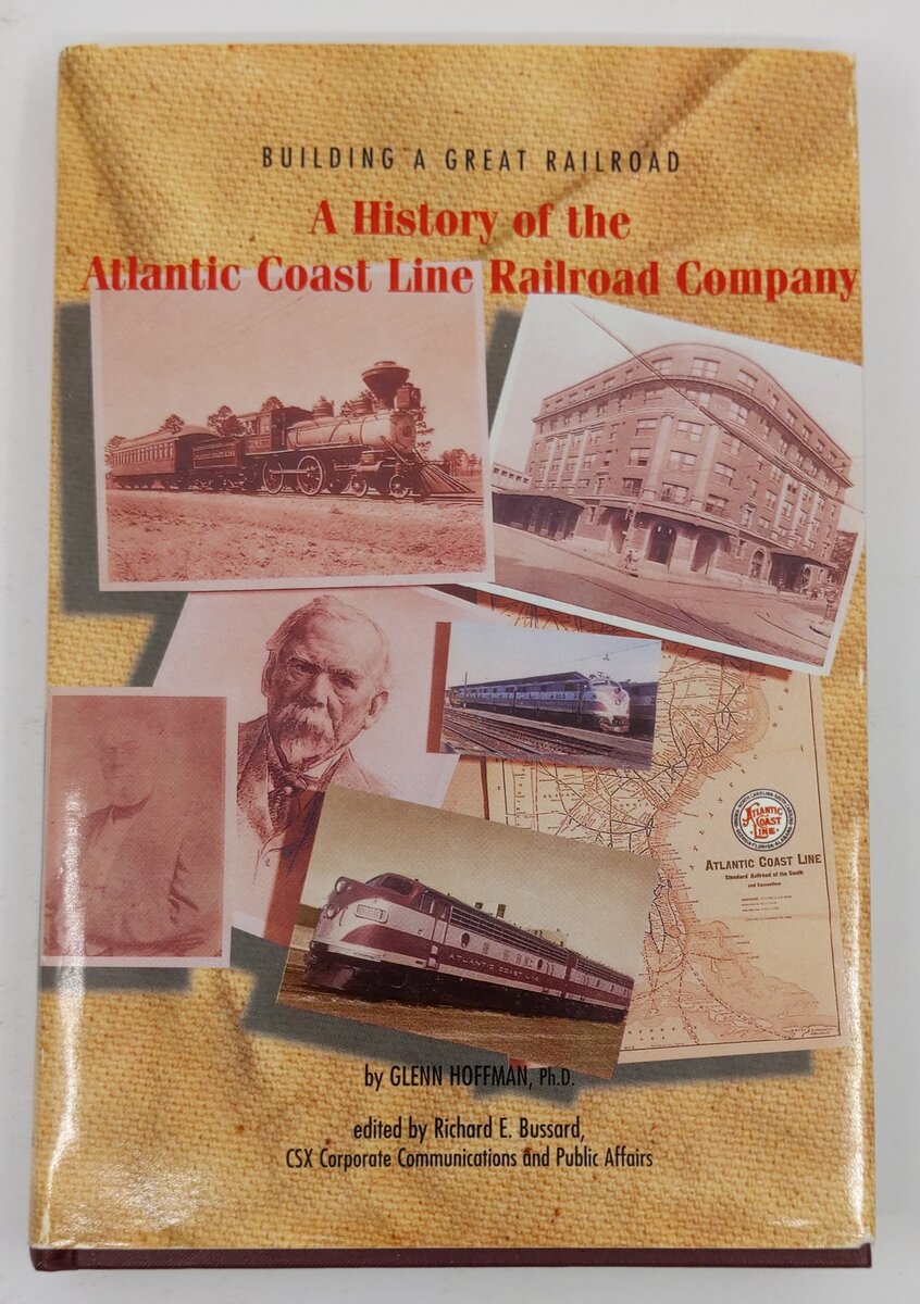 Building A Great Railroad Hardcover Book By Glenn Hoffman EX