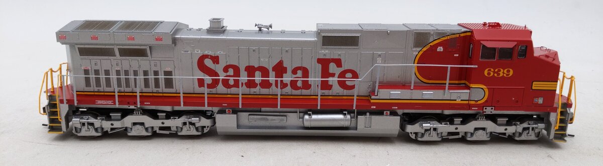 Athearn 77931 HO Santa Fe RTR C44-9W Diesel Locomotive #639 VG/Box