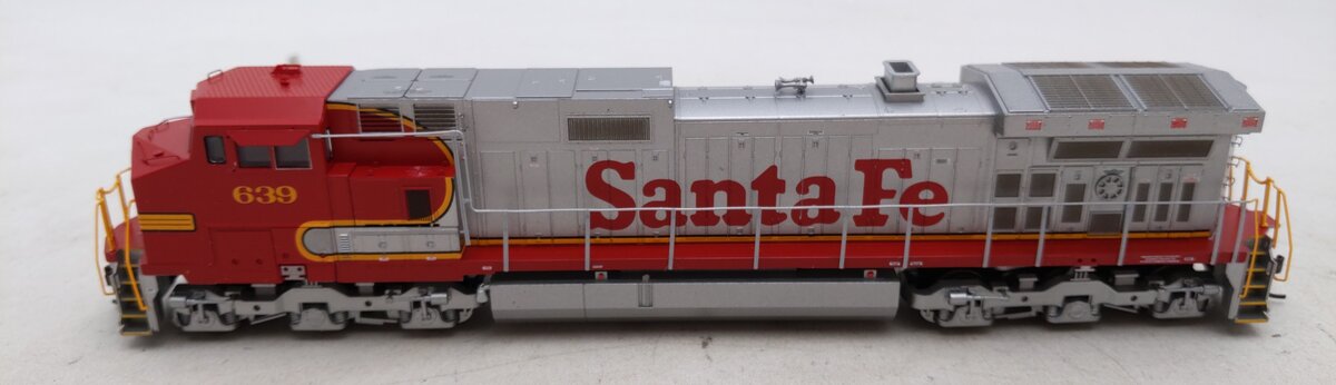 Athearn 77931 HO Santa Fe RTR C44-9W Diesel Locomotive #639 VG/Box