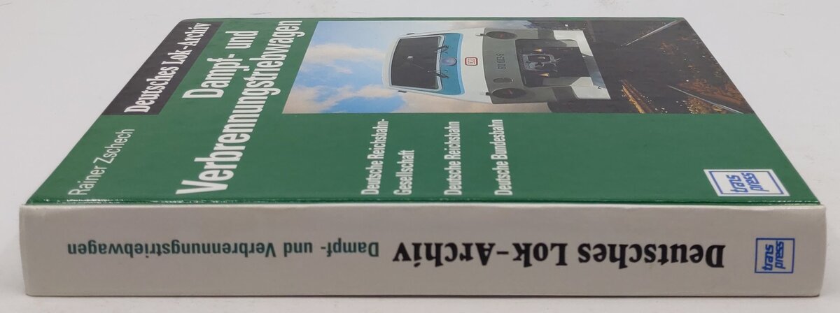 Dampftriebwagen und Verbrennungstriebwagen Hardcover Book By Rainer Zschech EX