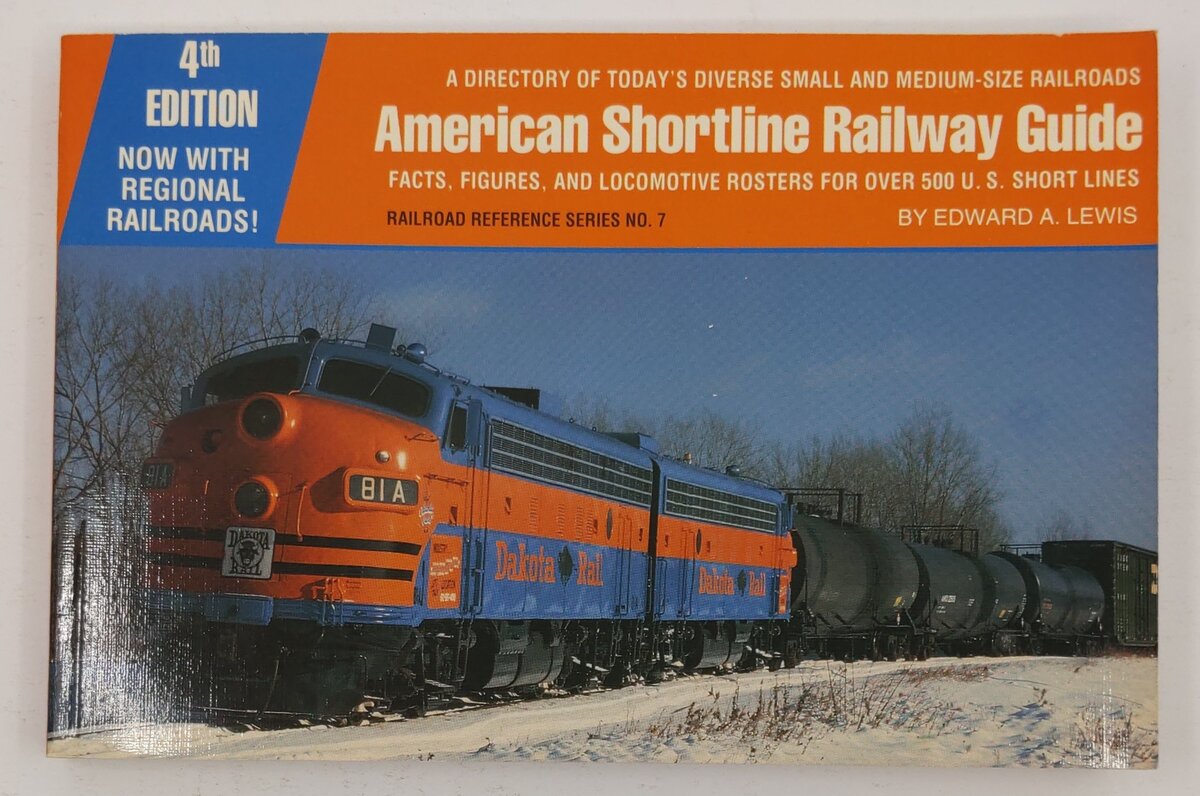 American Shortline Railway Guide Paperback Book By Edward A. Lewis VG
