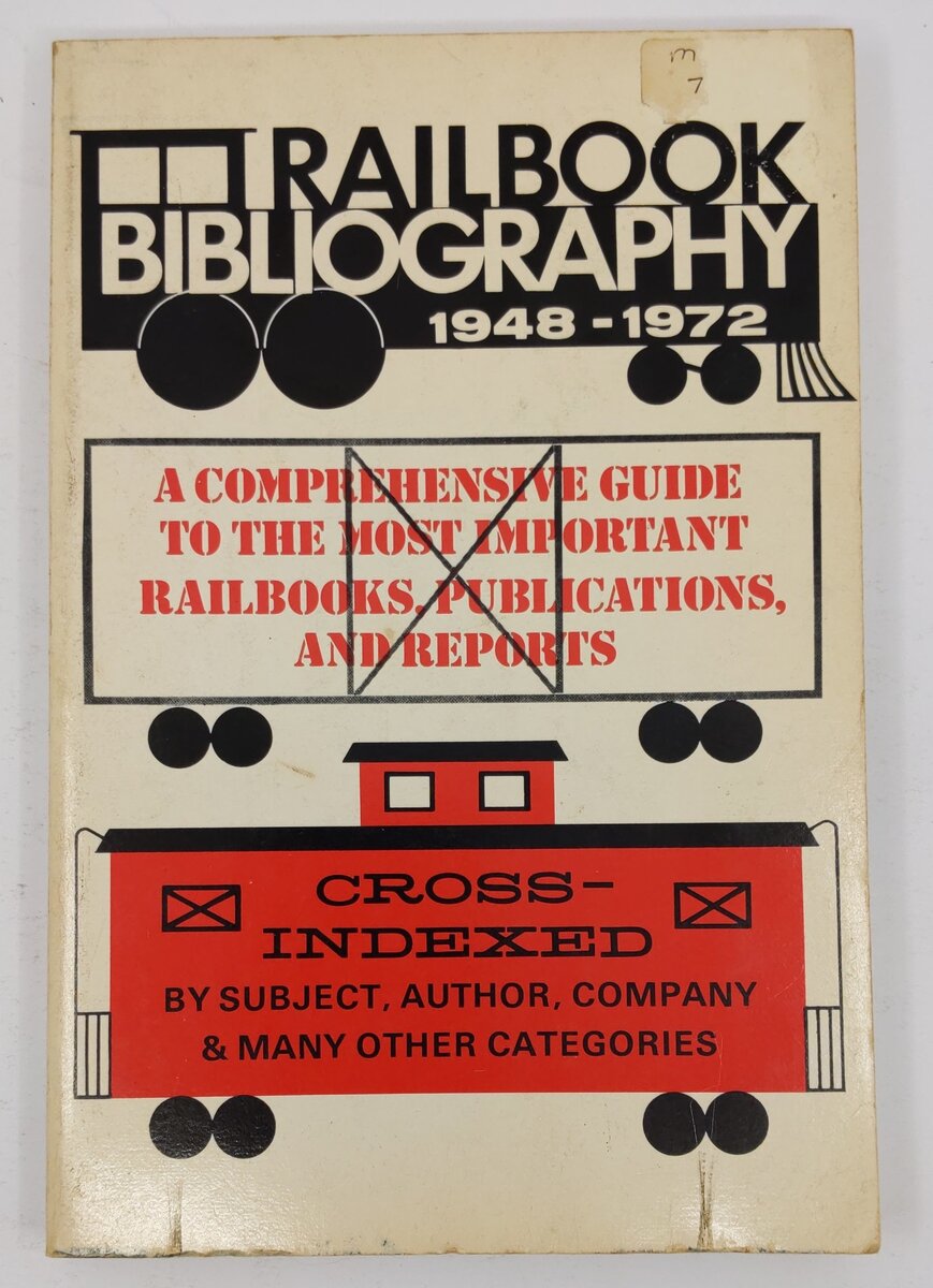 Rail Book Bibliography 1948-1972 Paperback Book By A gentle and thorough cleanin