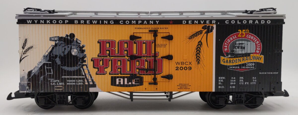 USA Trains NGRC 2009 G Rail Yard Ale Reefer LN/Box