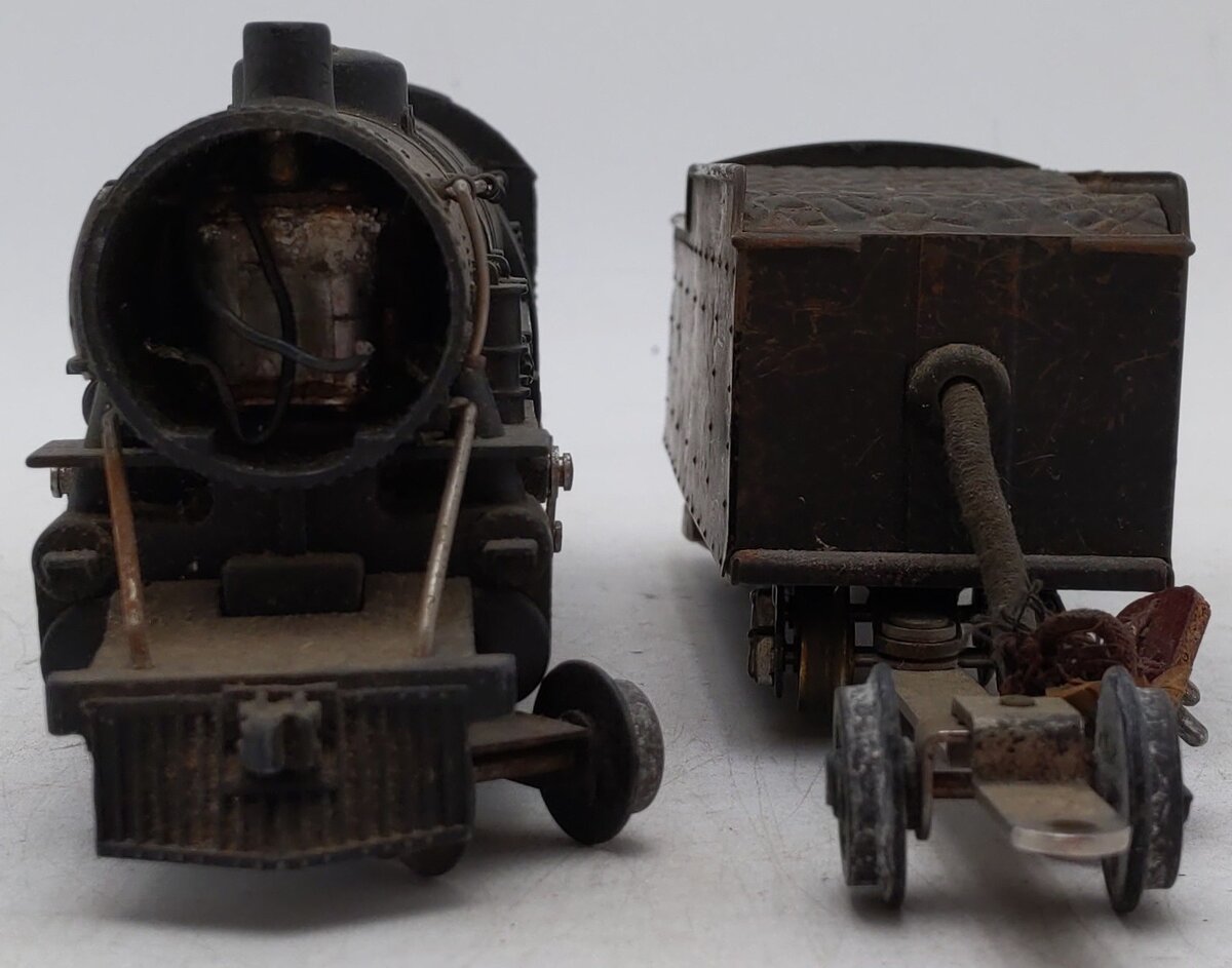 American Flyer 302 Vintage S Reading 4-4-2 Atlantic Steam Locomotive & Tender