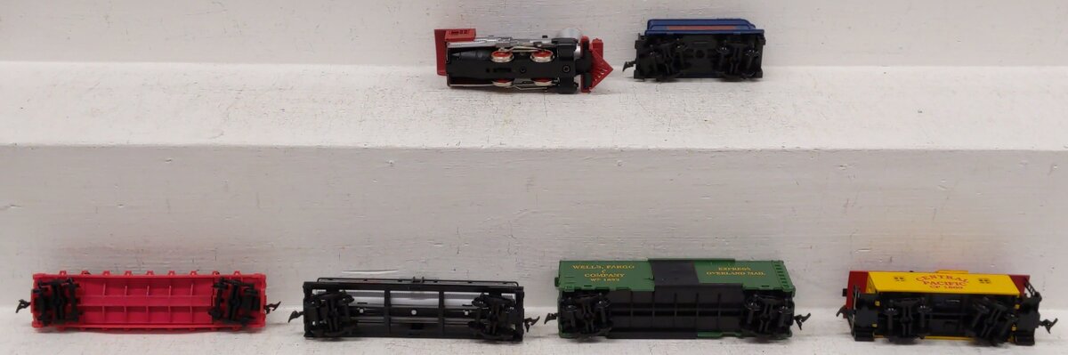 Model Power 1052 Golden Spike HO Gauge Steam Train Set EX/Box