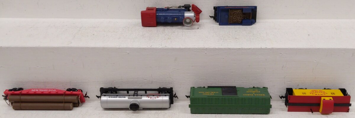 Model Power 1052 Golden Spike HO Gauge Steam Train Set EX/Box