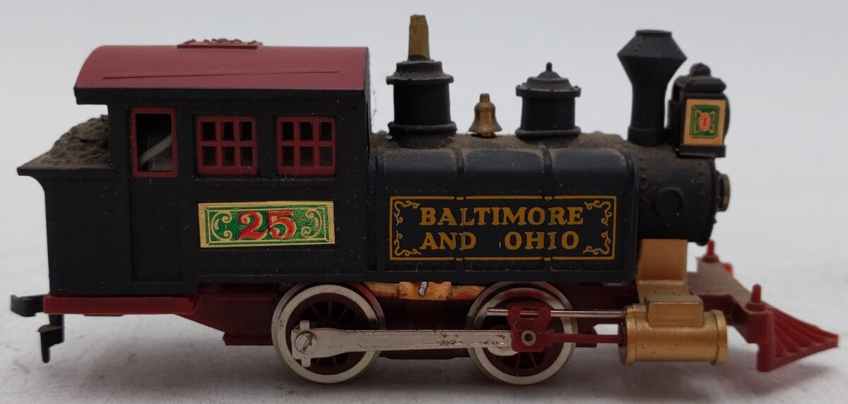 Life Like 433-8300 HO Scale Baltimore & Ohio Locomotive #25 EX
