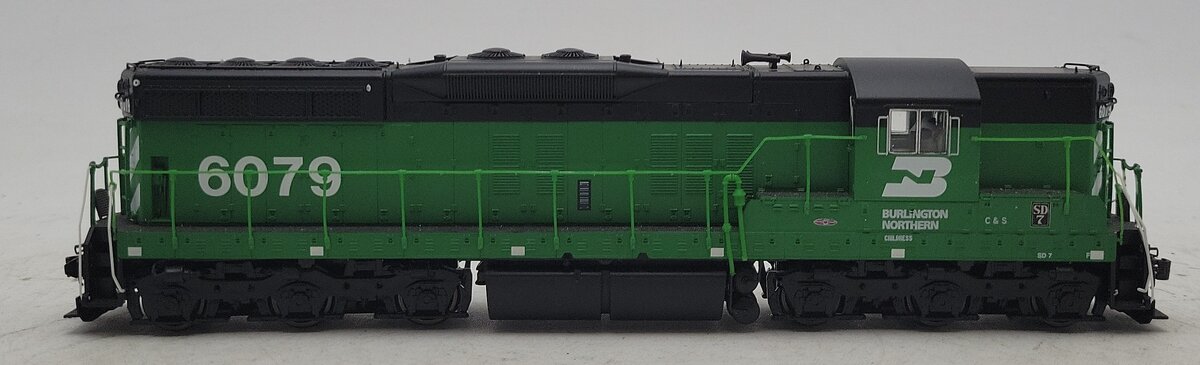 Broadway Limited 4946 HO Burlington Northern EMD SD-7 Diesel Engine #6079 EX/Box