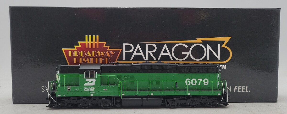 Broadway Limited 4946 HO Burlington Northern EMD SD-7 Diesel Engine #6079 EX/Box