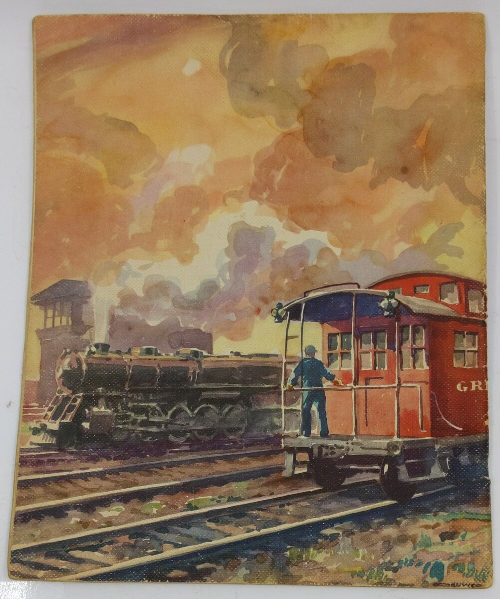 On the Railroad, No. 2124 Paperback Book By Robert S. Henry VG