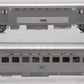 MTH 20-69105 O Gauge Santa Fe 70' Streamlined Baggage/Coach Passenger Set EX/Box