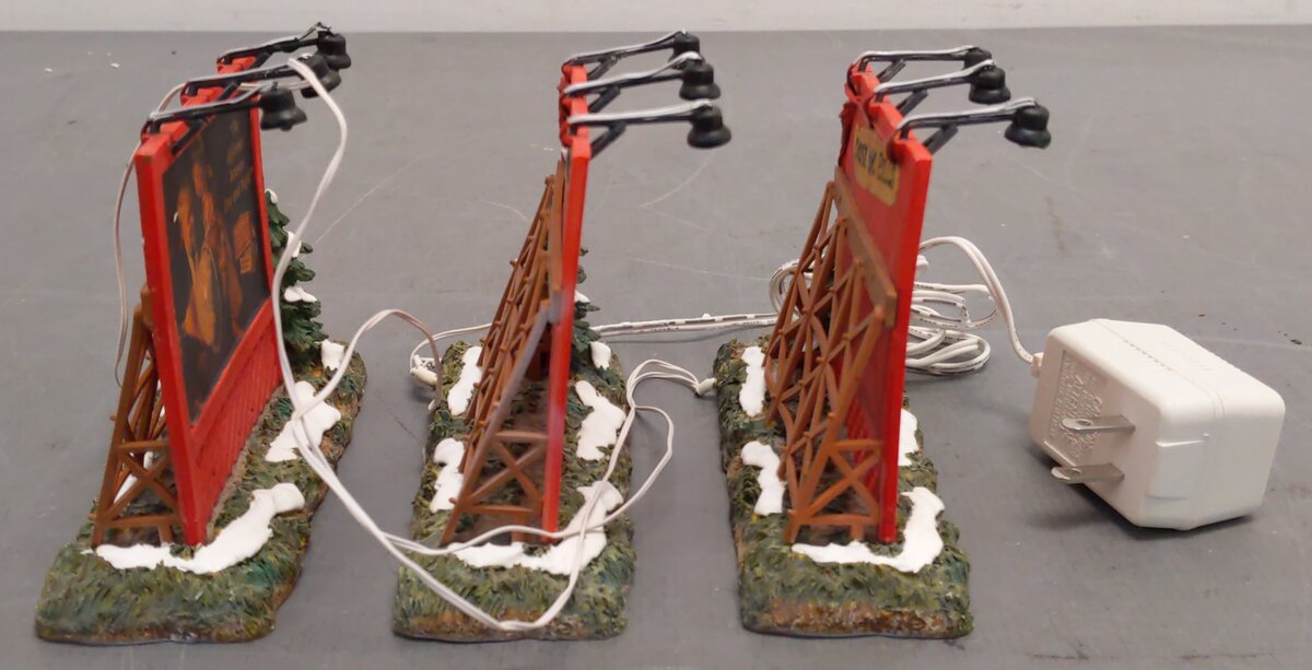 Dept 56 55109 Roadside Billboards (Pack of 3) LN/Box