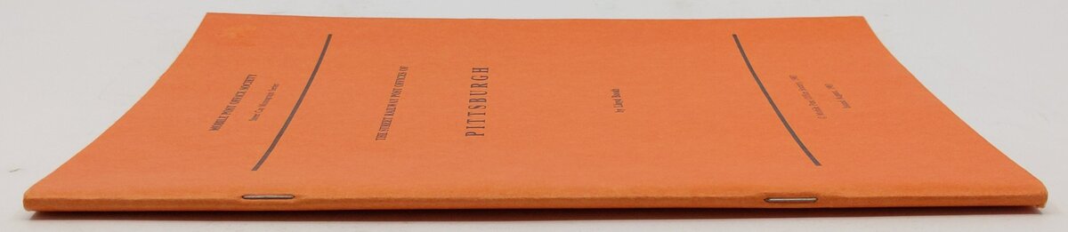 The street railway post offices of Pittsburgh Paperback Book By Lloyd Booth EX