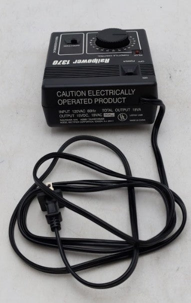 MRC 1370 For HO/N Scale Railpower Power Pack Full 18 VA EX