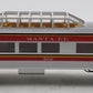 MTH 30-6103-4 O Gauge Santa Fe Streamlined Vista Dome Car #502 EX