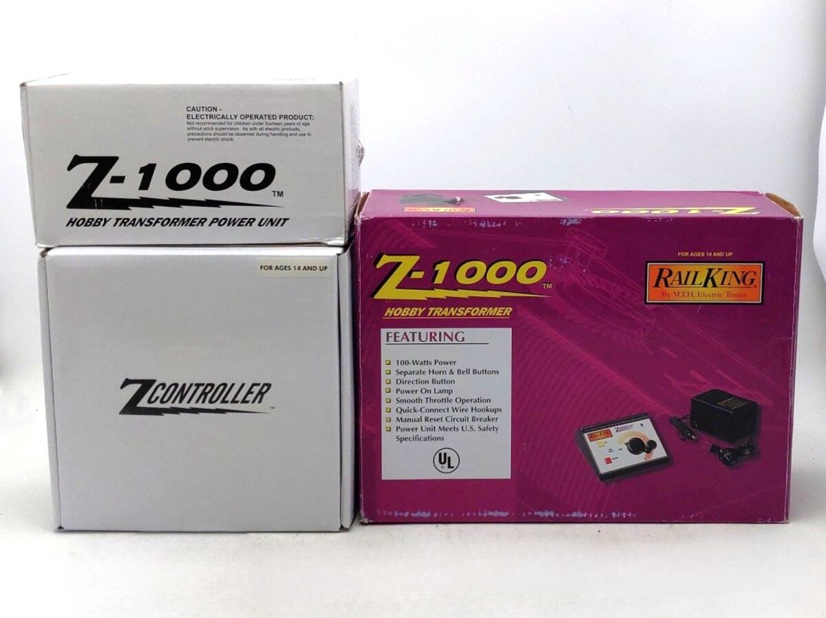 MTH 40-1000 O Z-1000 Hobby Transformer & Controller LN/Box