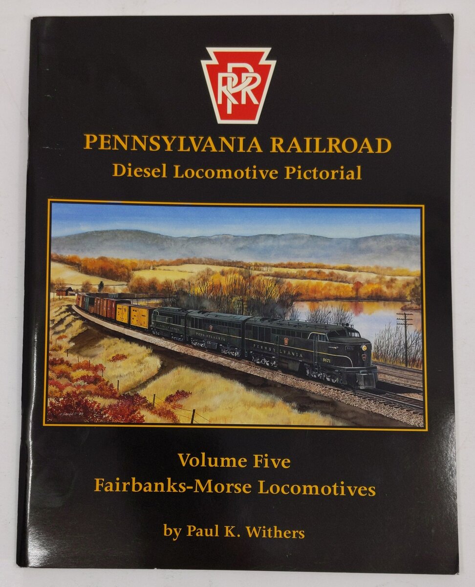 Pennsylvania Railroad Diesel Locomotive Pictorial, Vol. 5 Paperback Book EX