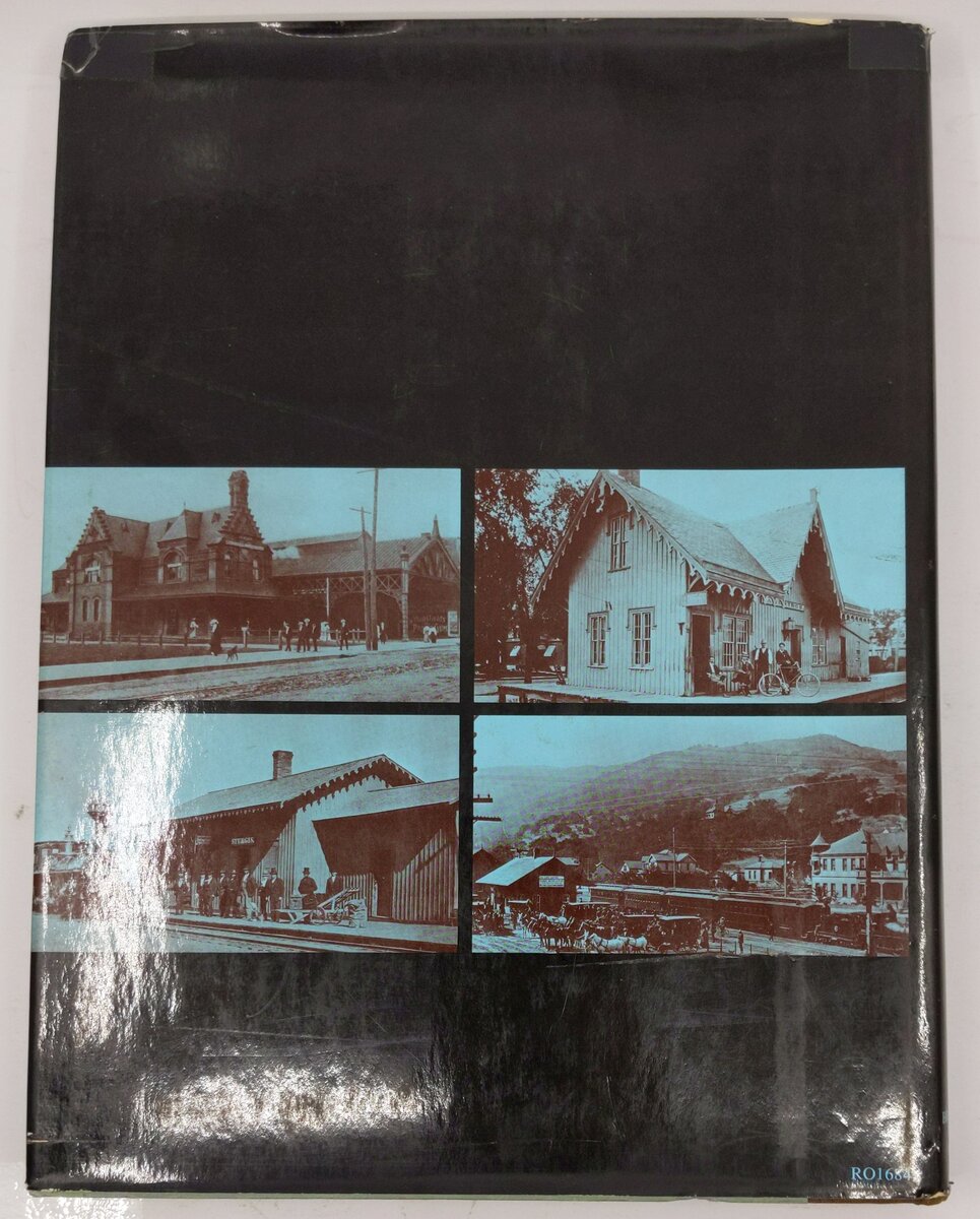 Down At The Depot American Railroad Stations from 1831 to 1920 Hardcover Book VG
