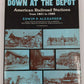 Down At The Depot American Railroad Stations from 1831 to 1920 Hardcover Book VG