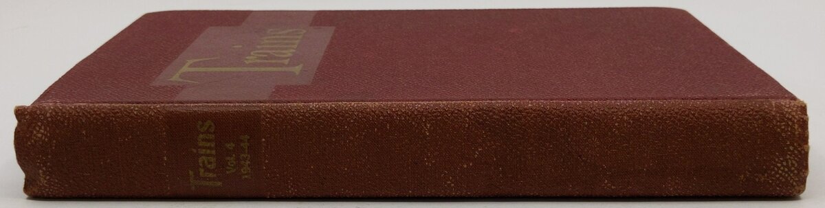 Trains Vol.4 1943-1944 Hardcover Book By Kalmbach Publishing VG