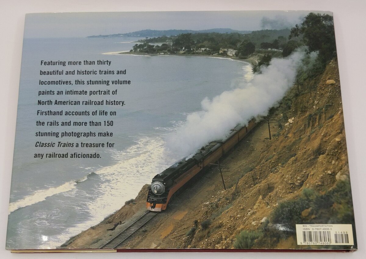 Classic Trains Hardcover Book By Hans Halberstadt EX