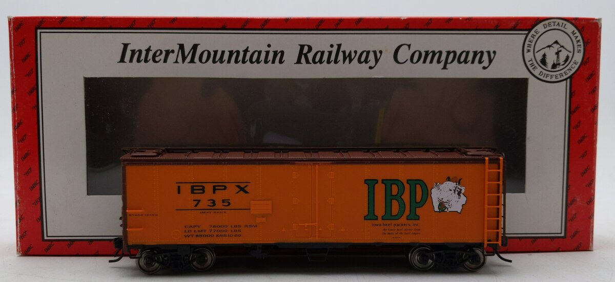 InterMountain 45530-05 HO Scale IBPX Refrigerator Car #735 LN/Box
