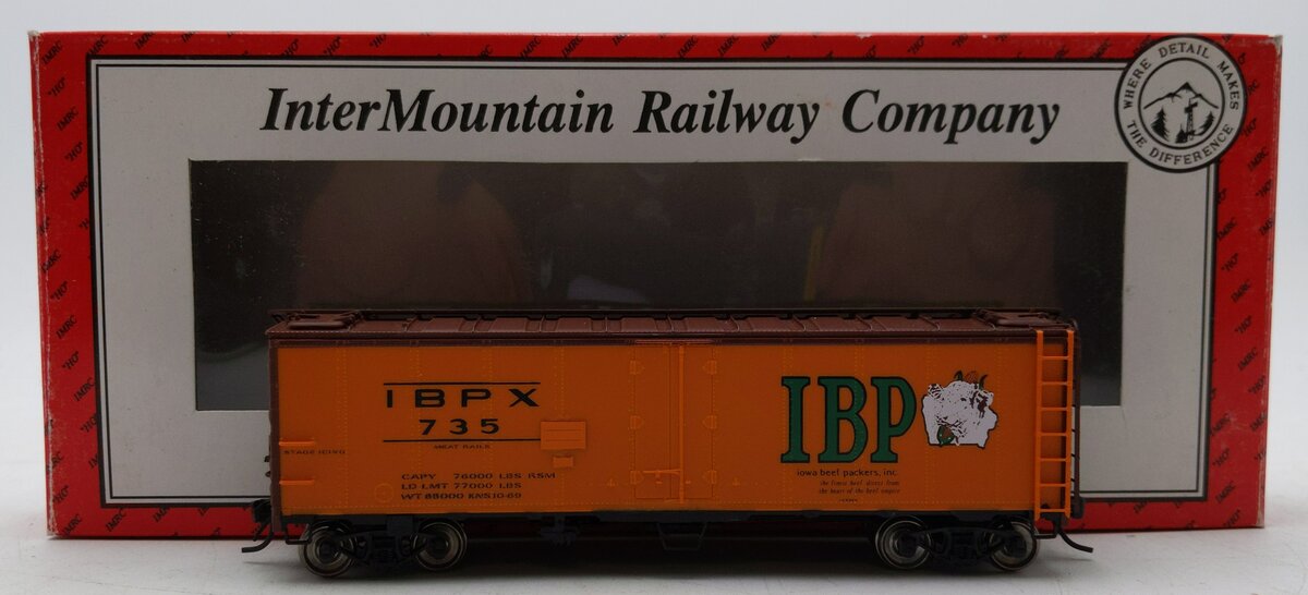 InterMountain 45530-05 HO Scale IBPX Refrigerator Car #735 LN/Box