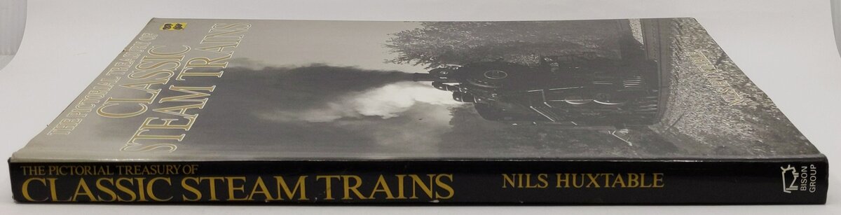 The Pictorial Treasury of Classic Steam Trains Hardcover Book By Nils Huxtable VG
