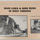 Chesapeake and Ohio: Main lines & mine runs in West Virginia Paperback Book VG