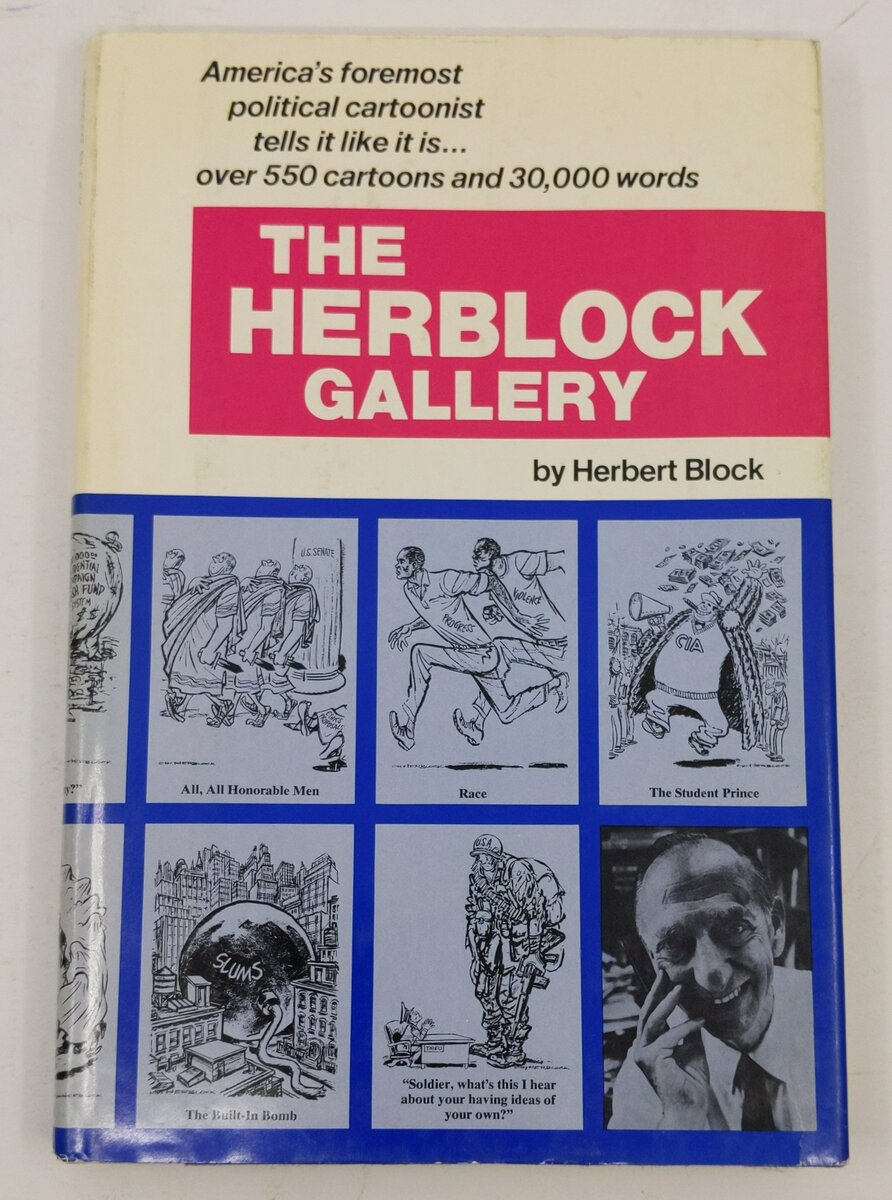 The Herblock gallery Hardcover Book By Herbert Block VG